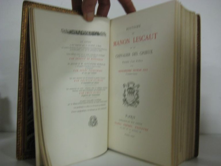 Histoire de Manon Lescaut et du Chevalier des Grieux