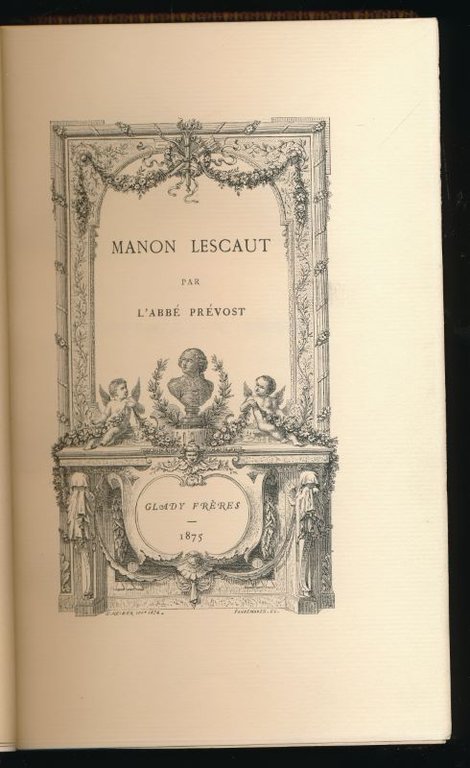 Histoire de Manon Lescaut et du Chevalier des Grieux