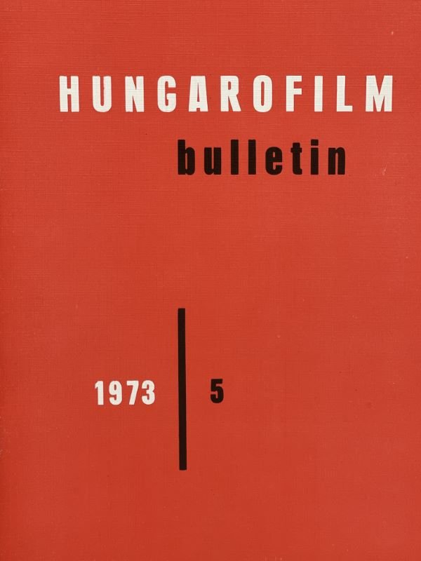 Hungarofilm. 1973. Bulletin 5 | Immagine principale