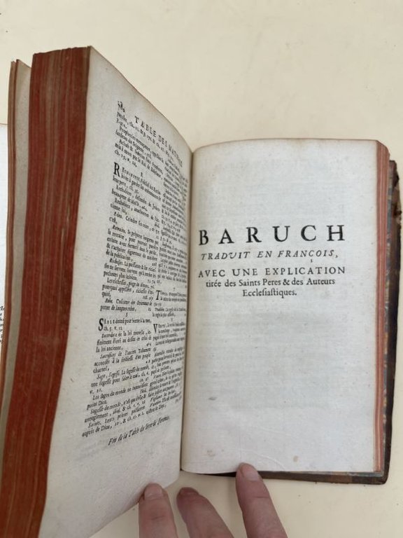 Jérémie & Baruch. traduit en françois, avec une explication tirée …