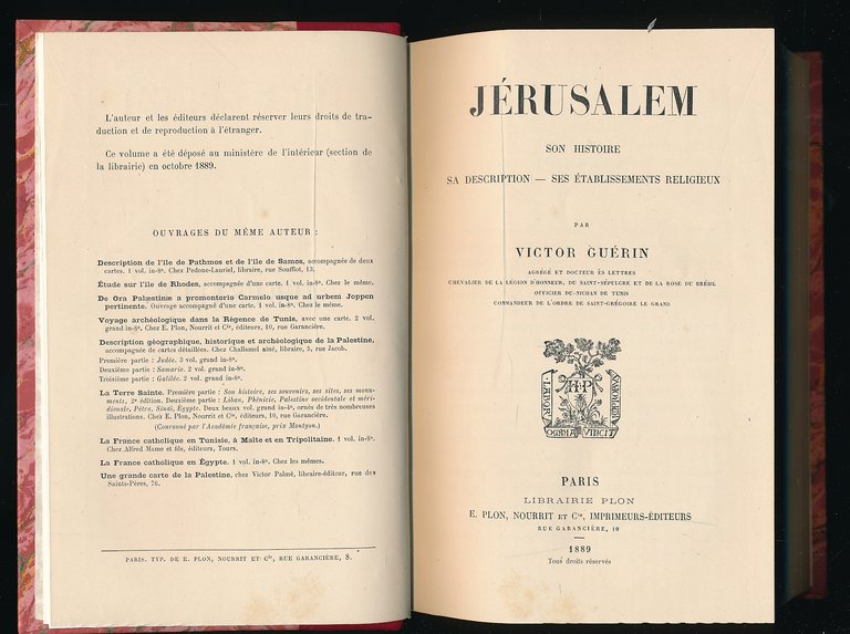 Jérusalem. Son histoire. Sa description. Ses établissements religieux | Immagine Gallery 2