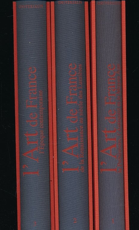 L'art de France. Complet 3 volumes
