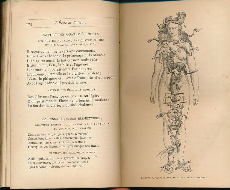 L'Ecole de Salerne. Traduction en vers français