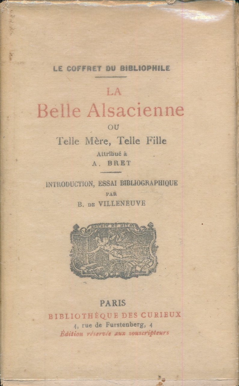 La belle Alsacienne ou telle mère, telle fille