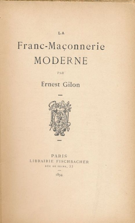 La franc-maçonnerie moderne
