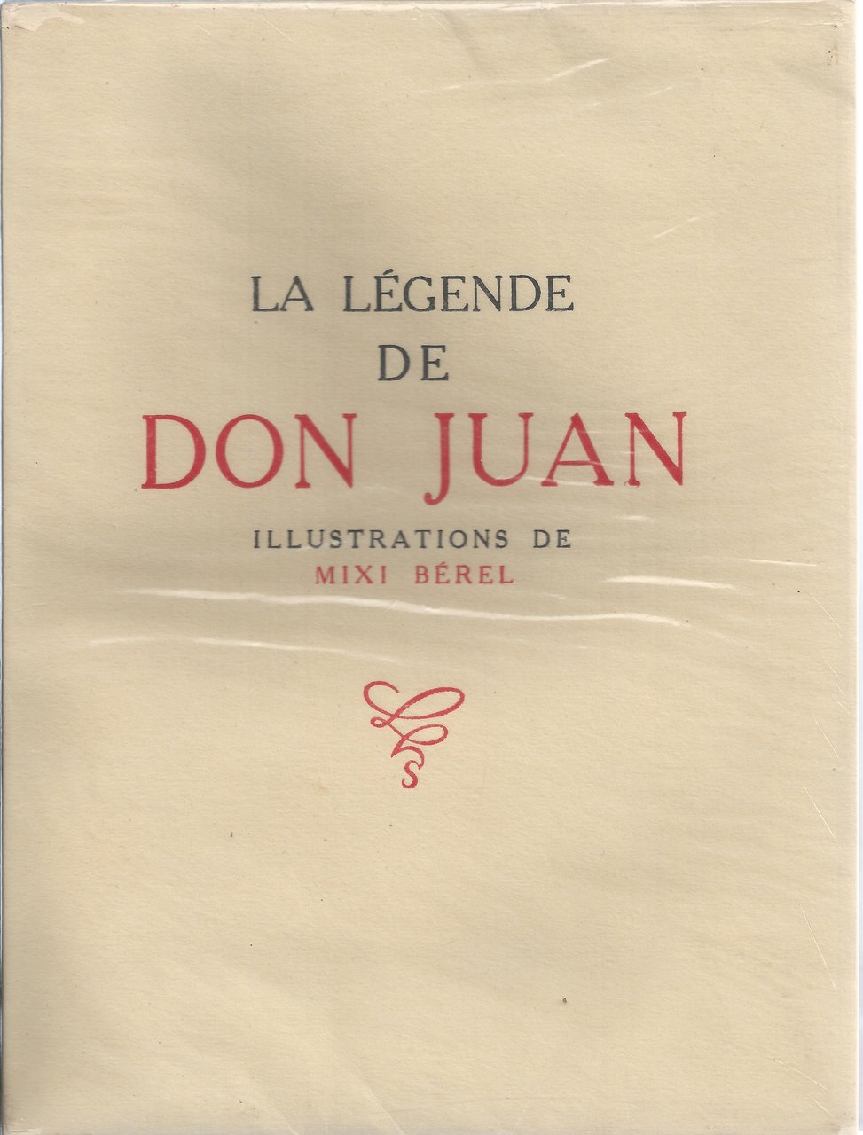 LA LEGENDE DE DON JUAN. (LES AMES DU PURGATOIRE)