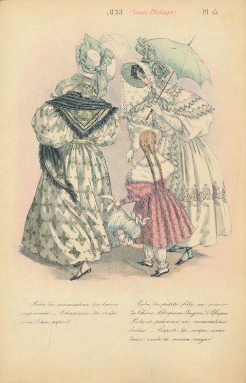 La mode pendant quarante ans de 1830 à 1870