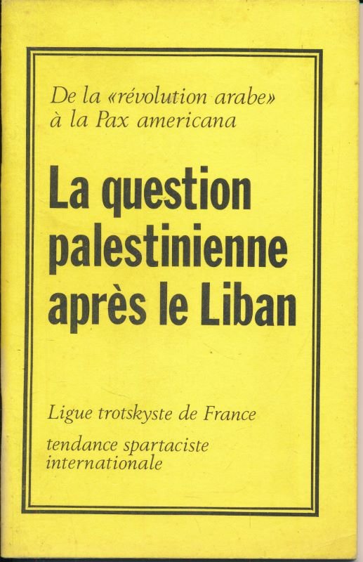 De la "révolution arabe" à la Pax americana. La question …