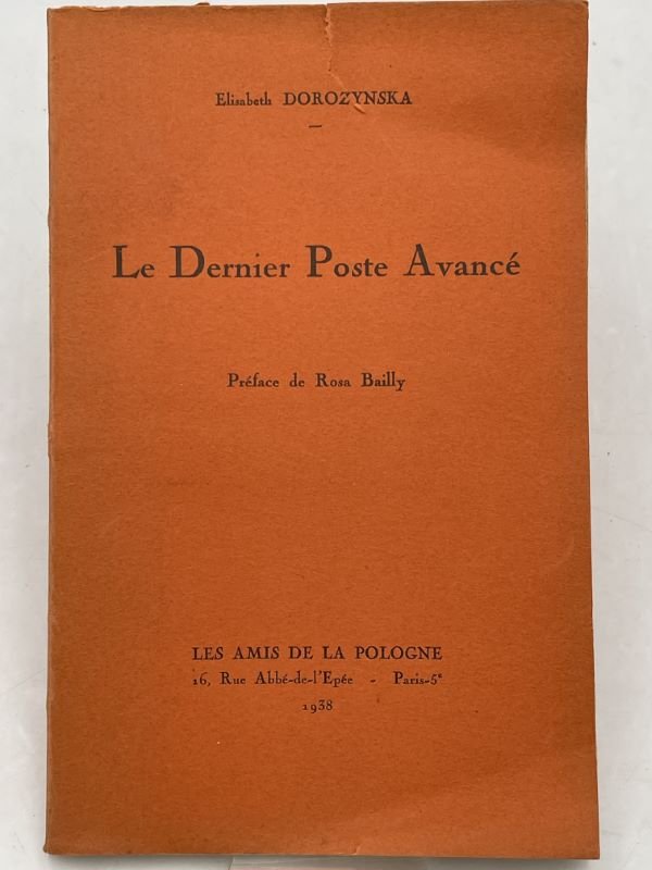 Le dernier poste avancé