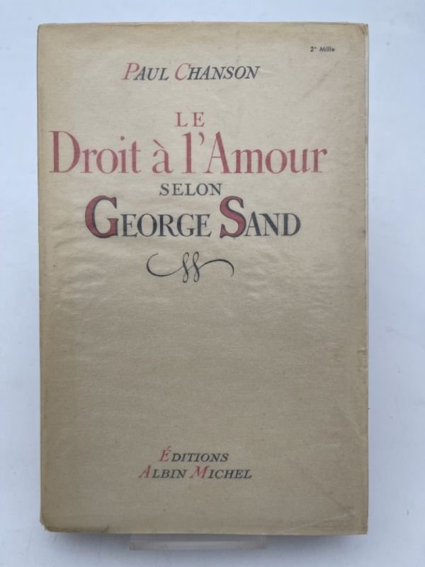 Le droit à l'amour selon George Sans