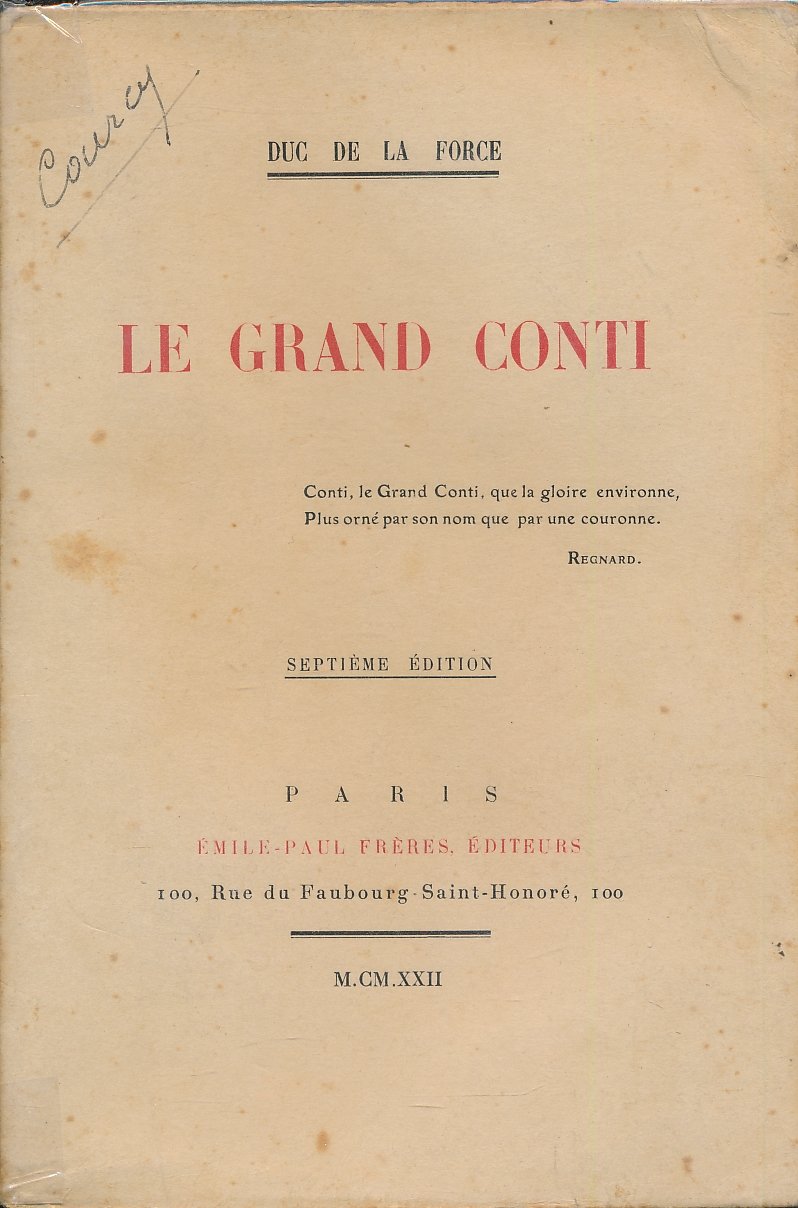 Le Grand Conti