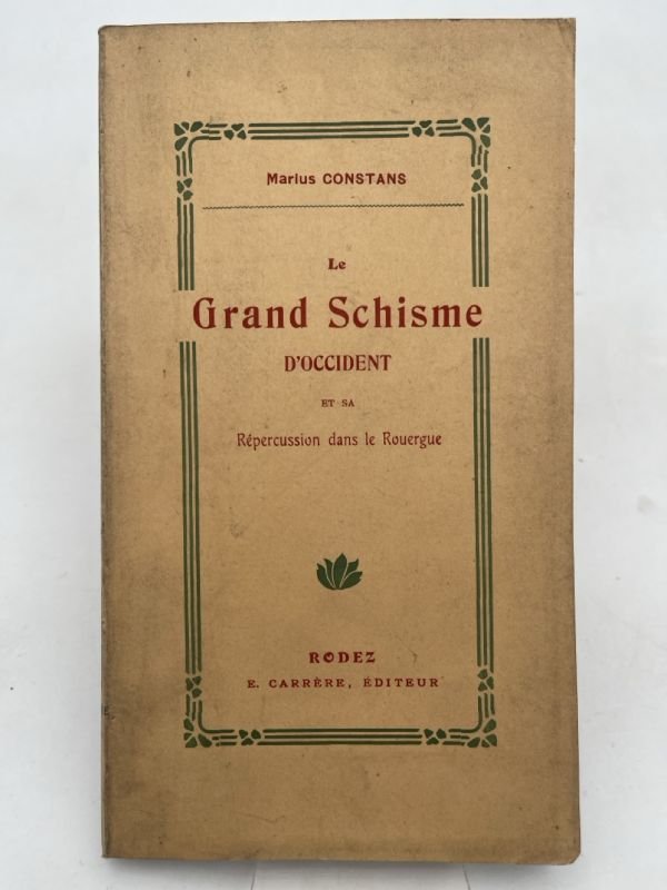Le Grand Schisme d'Occident et sa répercussion dans le Rouergue | Immagine principale