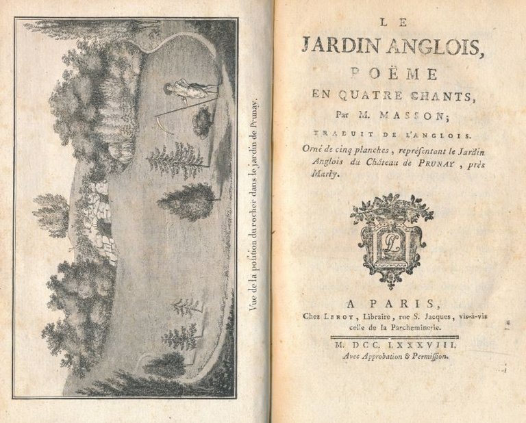 Le jardin anglois, poême en quatre chants, traduit de l'anglais