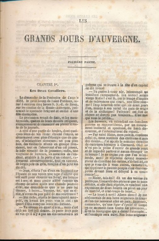 Les Grands Jours d'Auvergne