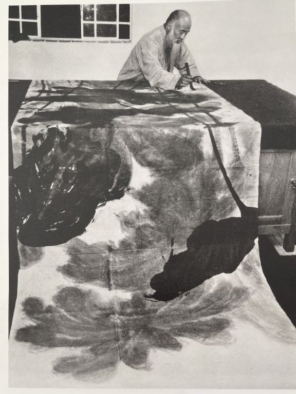 Les lotus géants. Grandes compositions de Tchag Ta-Ts'ien