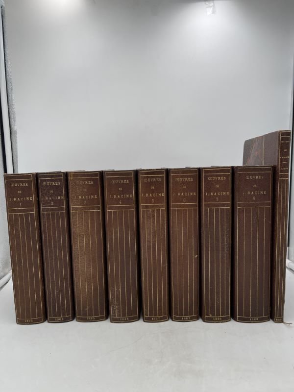 Les oeuvres de J. Racine. Complet de l'album et reliure …