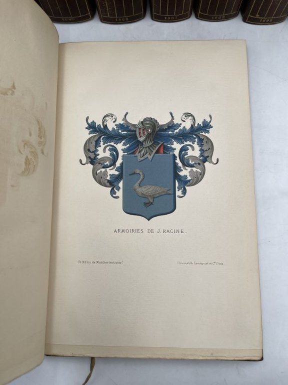 Les oeuvres de J. Racine. Complet de l'album et reliure …