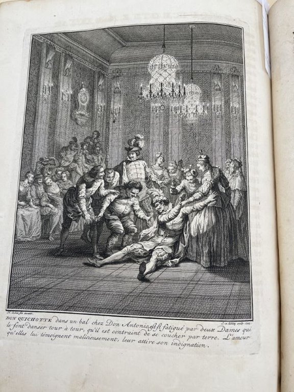 Les principales avantures de l'admirable Don Quichotte représentées en figures …