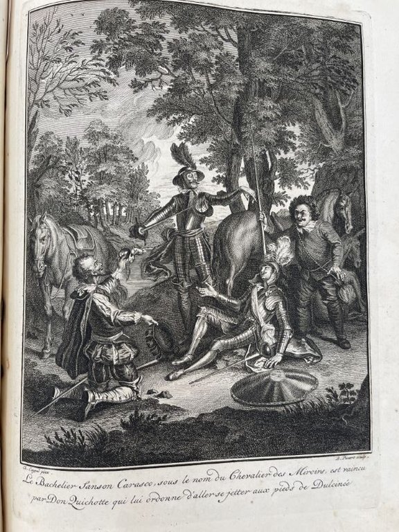 Les principales avantures de l'admirable Don Quichotte représentées en figures …