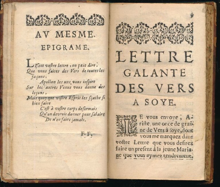 Lettre galante des vers a soye | Immagine Gallery 4