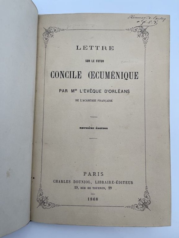 Lettre sur le futur concile oecuménique | Immagine Gallery 2