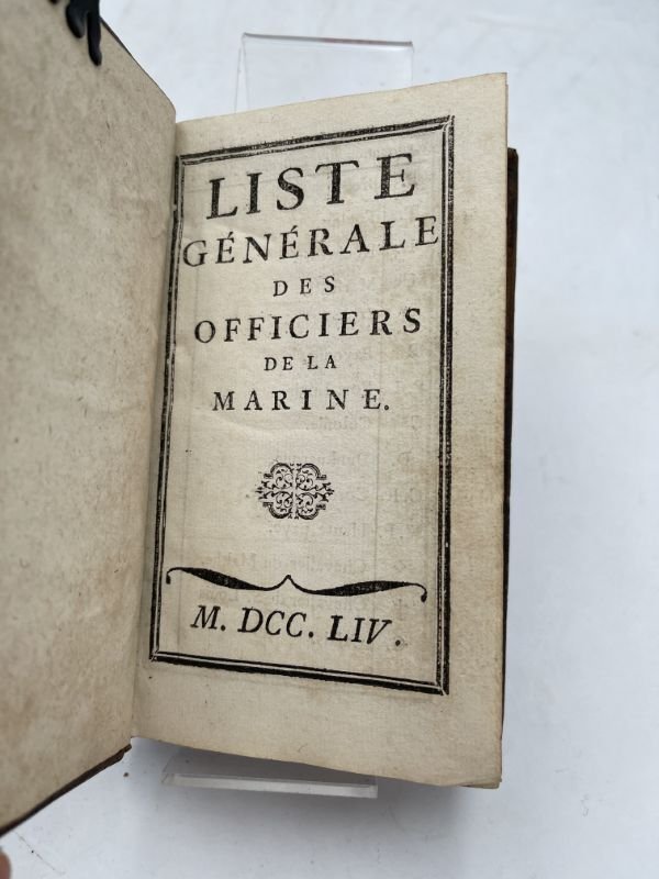 Liste générale des Officiers de la Marine suivie de Liste …