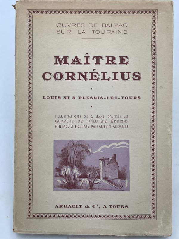 Maitre Cornélius. Louis XI à Plessis les Tours