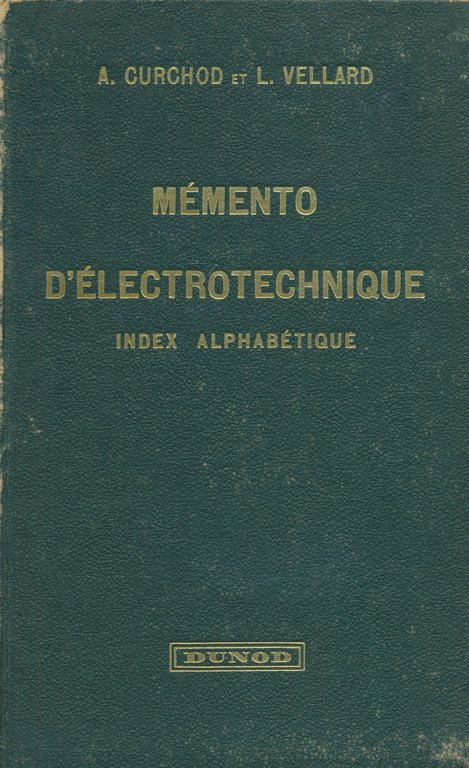 Mémento d'électrotechnique