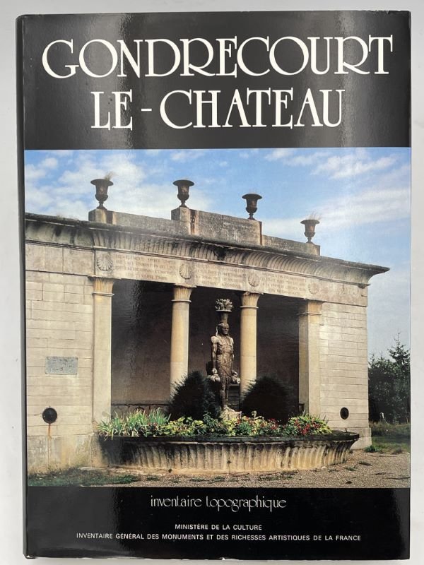 Meuse. Canton Gondrecourt le Château. Onventaire topographique