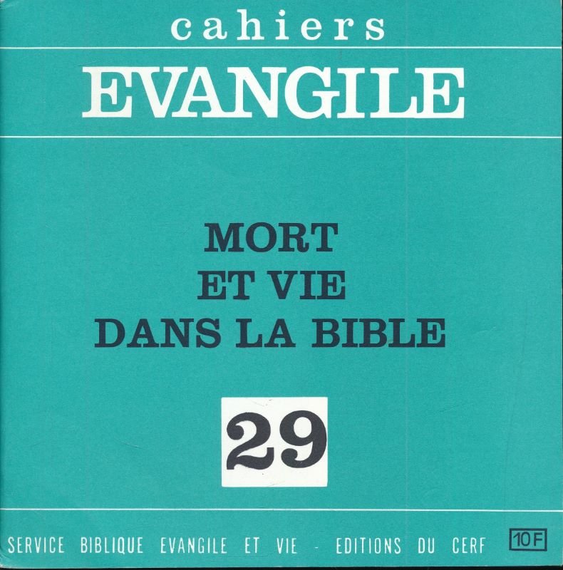 Mort et vie dans la Bible