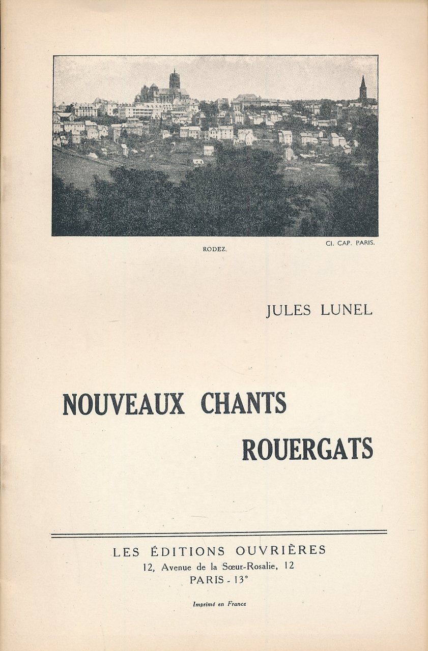 Nouveaux chants Rouergats
