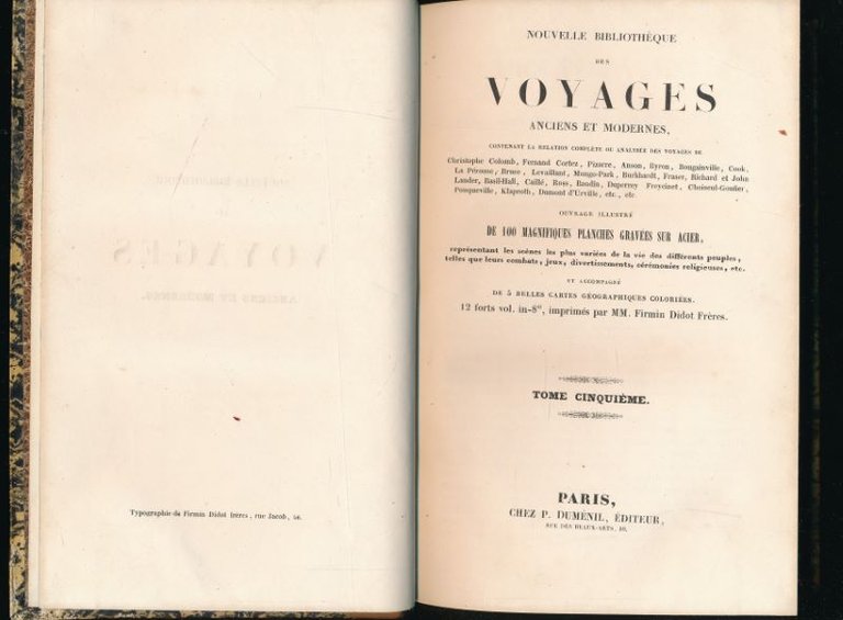Nouvelle bibliothèque des voyages anciens et modernes, contenant la relation …