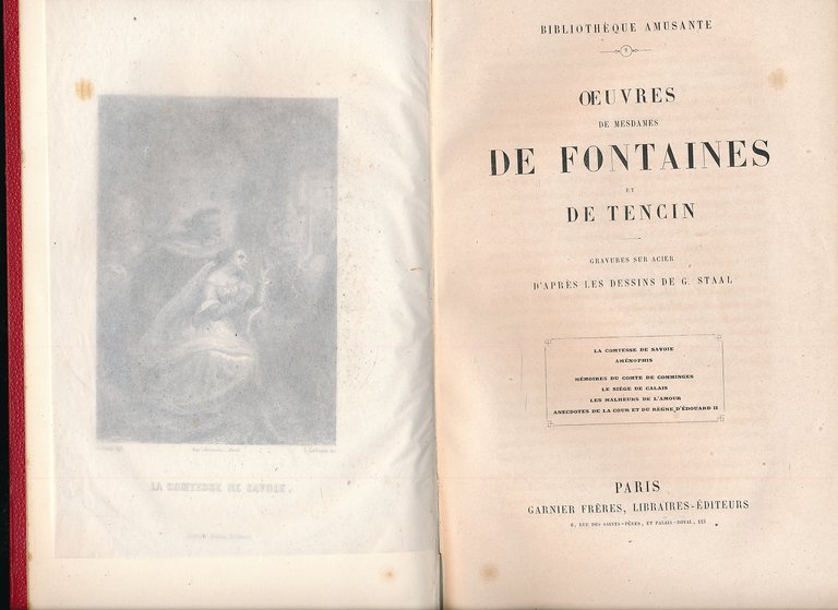 Oeuvres de Mesdames de Fontaines et de Tencin