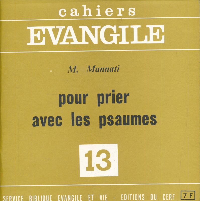 Pour prier avec les psaumes