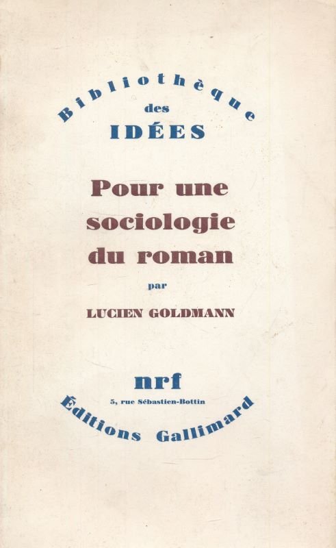 Pour une sociologie du roman