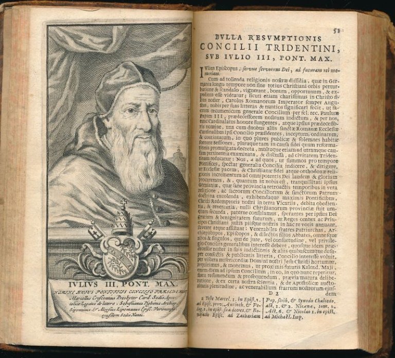 Sacro sancti et OEcumenici Concilii Tridentini Paulo III, Iulio III, …