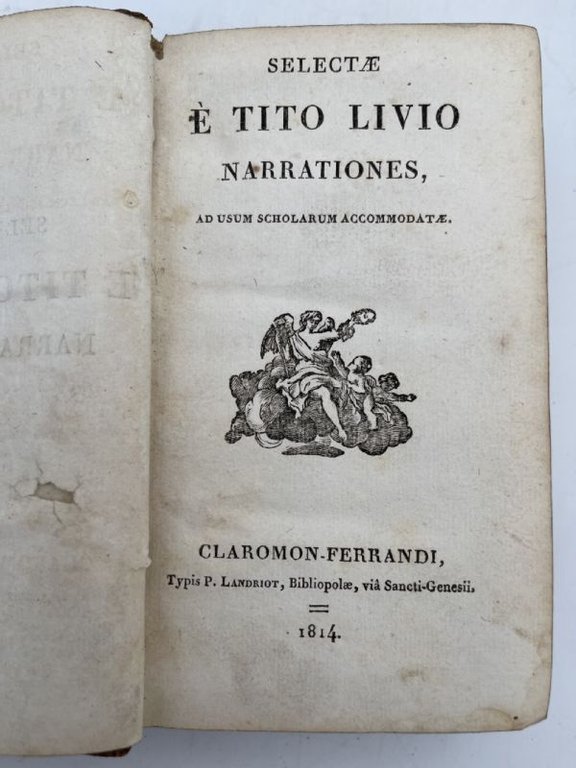 Selectae e Tito Livio narrationes as usum scholarum accommodate | Immagine Gallery 2