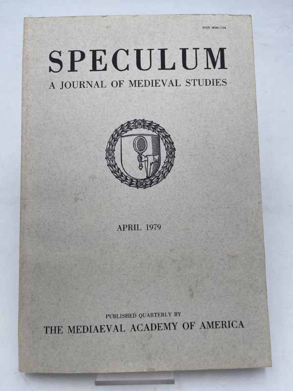 Speculum. A journal of medieval studies. April 1979