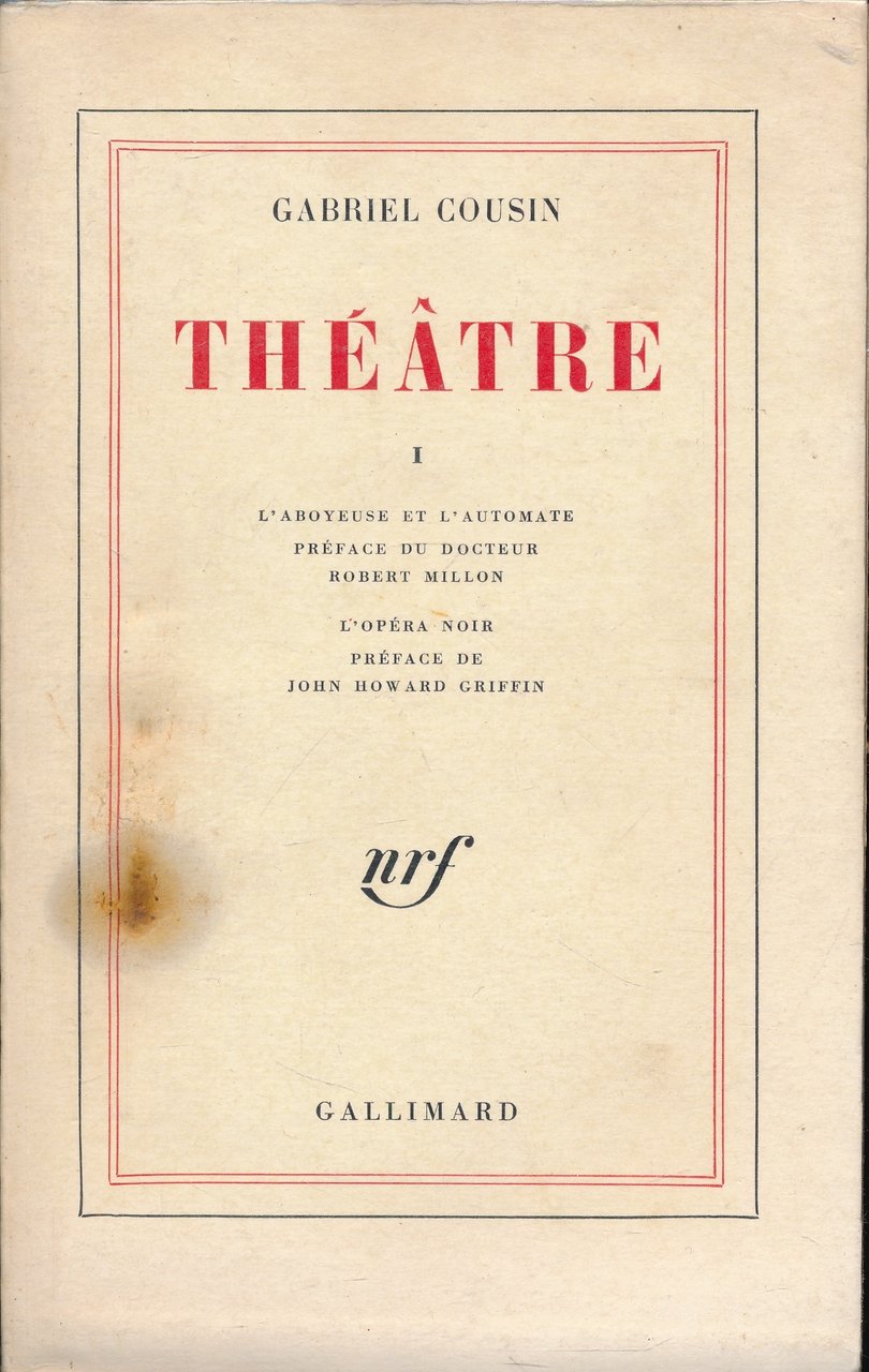 Théâtre. I