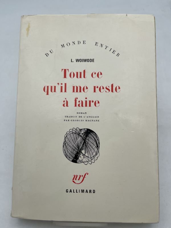 Tout ce qu'il me reste à faire