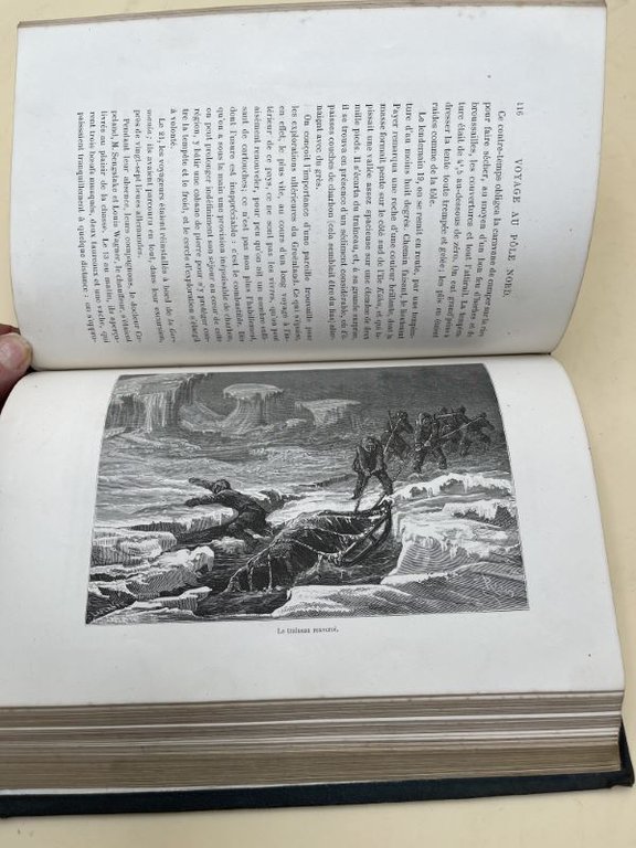 Voyage au pole nord des navires La Hansa et La …