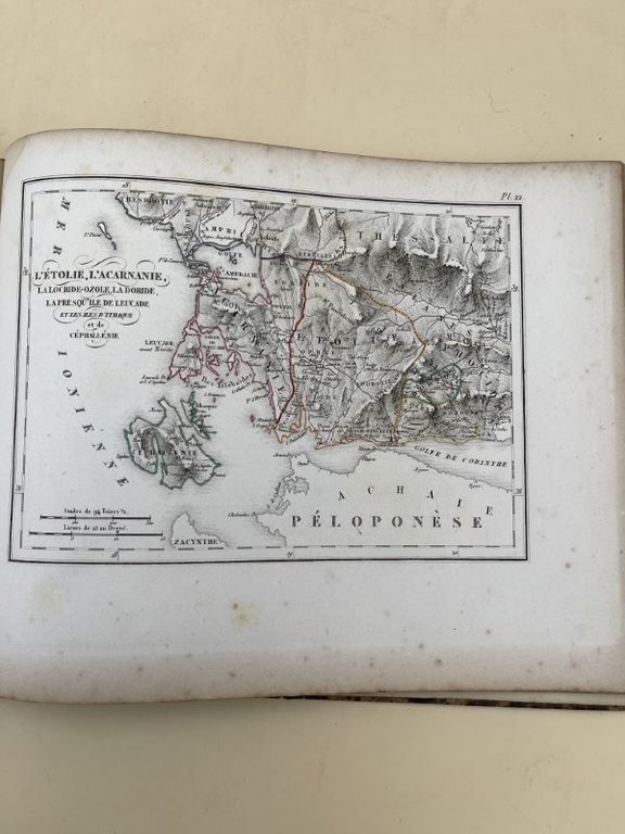 Voyage du jeune Anacharsis en Grèce. 7 volumes + Atlas