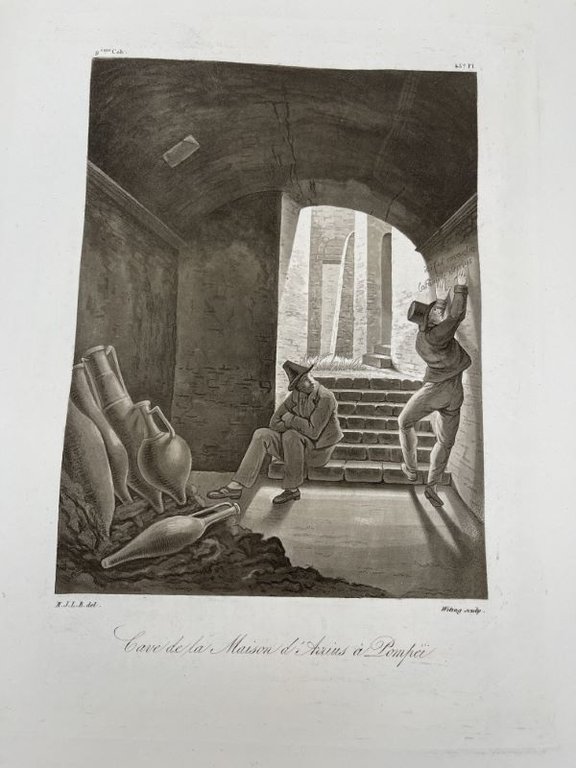 Vues des monumens antiques de Naples gravées à l'Aqua-tinta ; …