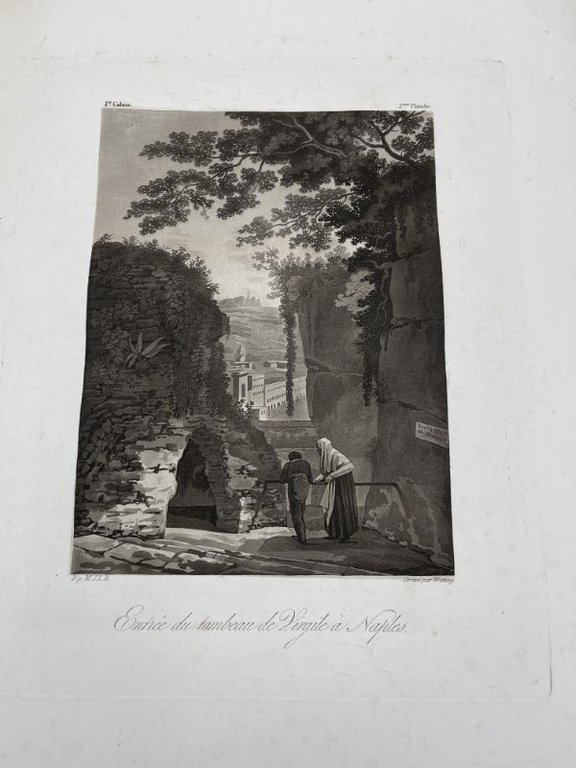Vues des monumens antiques de Naples gravées à l'Aqua-tinta ; …