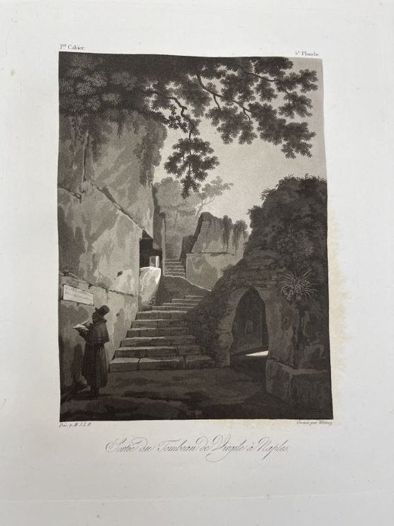 Vues des monumens antiques de Naples gravées à l'Aqua-tinta ; …