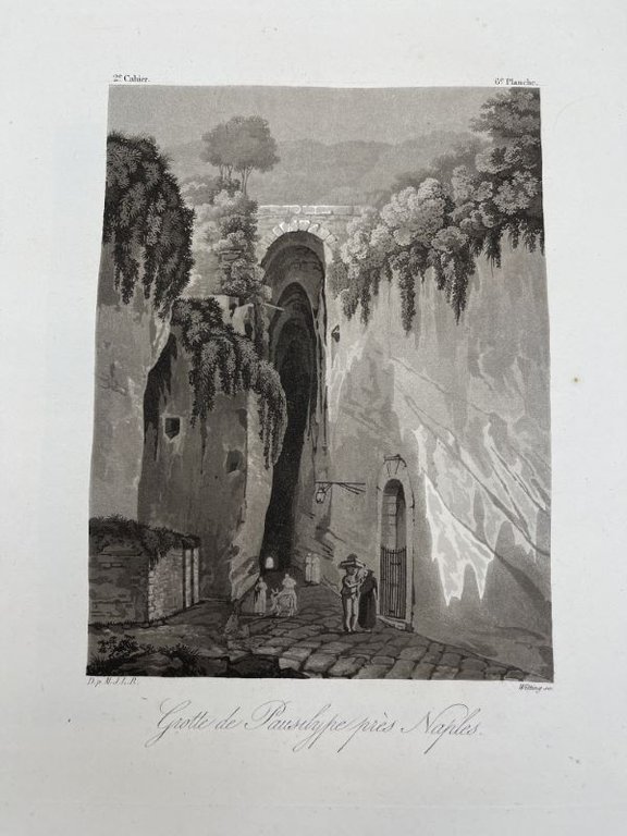 Vues des monumens antiques de Naples gravées à l'Aqua-tinta ; …