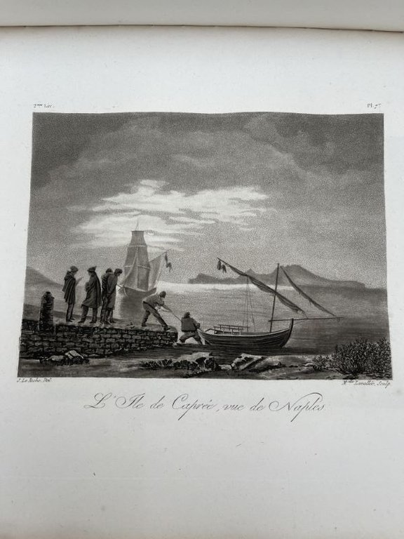 Vues des monumens antiques de Naples gravées à l'Aqua-tinta ; …
