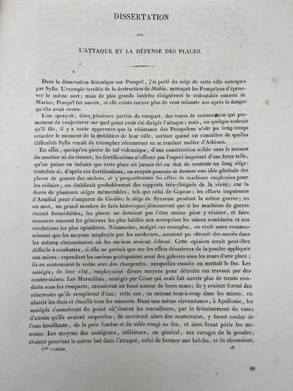 Vues des monumens antiques de Naples gravées à l'Aqua-tinta ; …
