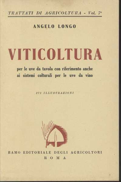 Viticoltura per le uve da tavola con riferimento anche ai …