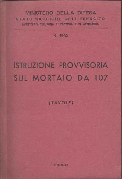 Istruzione Provvisoria sul Mortaio da 107